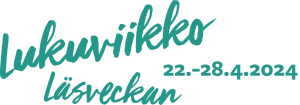 Läsveckans logo 2024.
